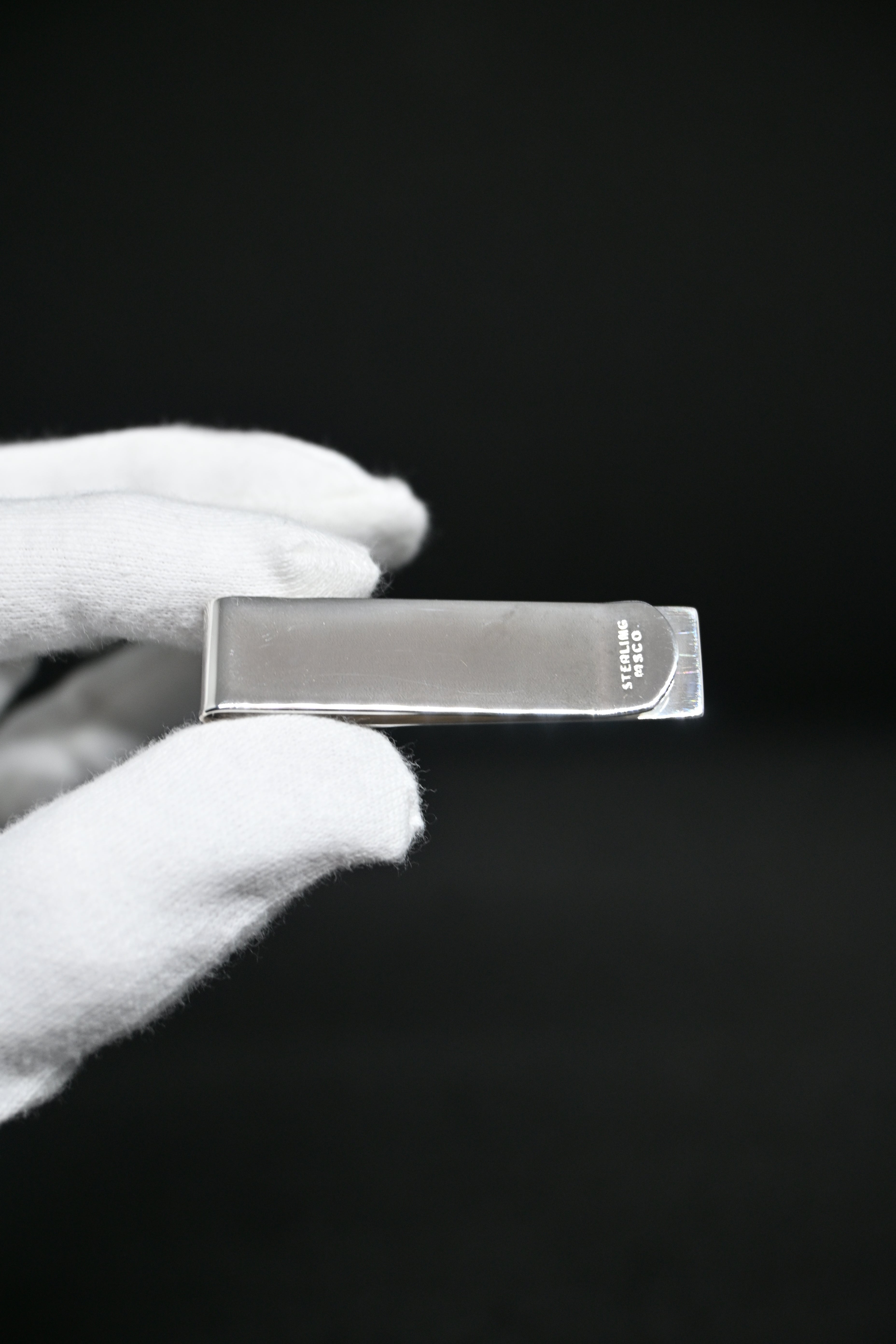 "Currency is Spiritual" - Sterling Silver Money Clip