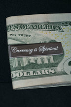 "Currency is Spiritual" - Sterling Silver Money Clip