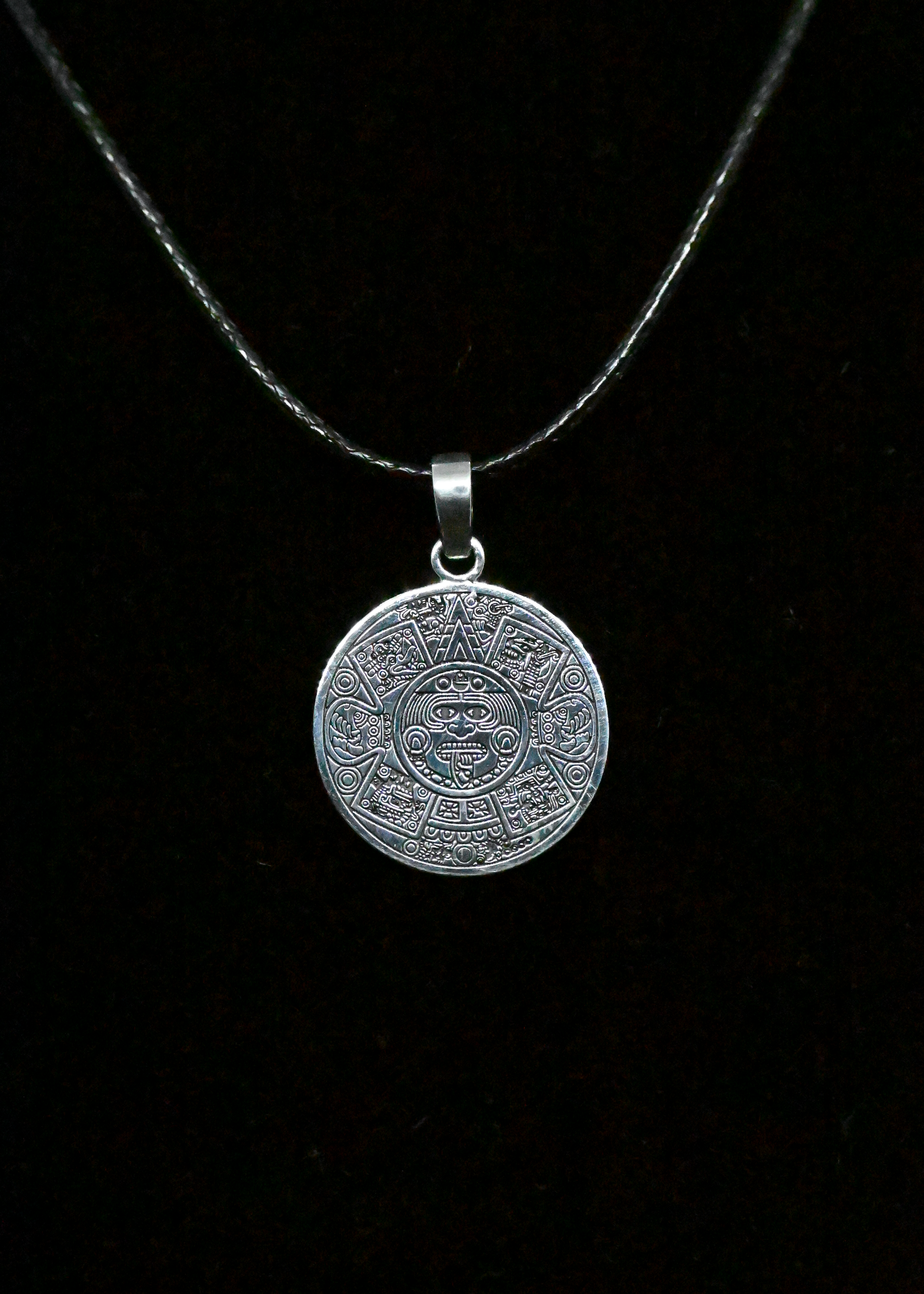 "Aztec" Sterling Silver Chain