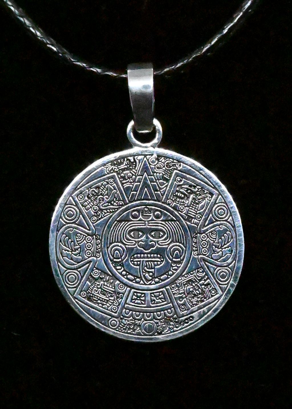 "Aztec" Sterling Silver Chain