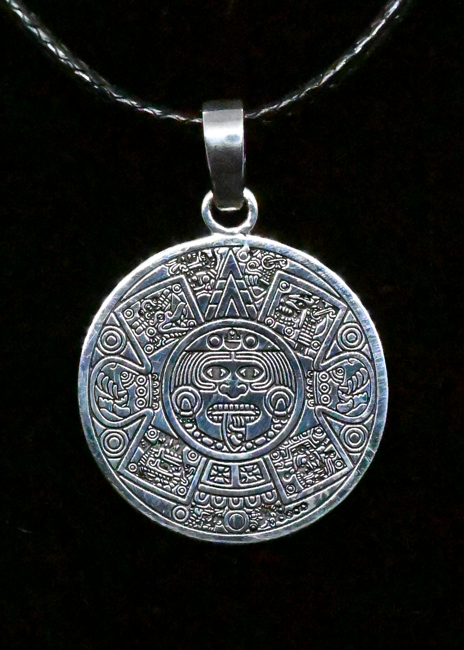 "Aztec" Sterling Silver Chain