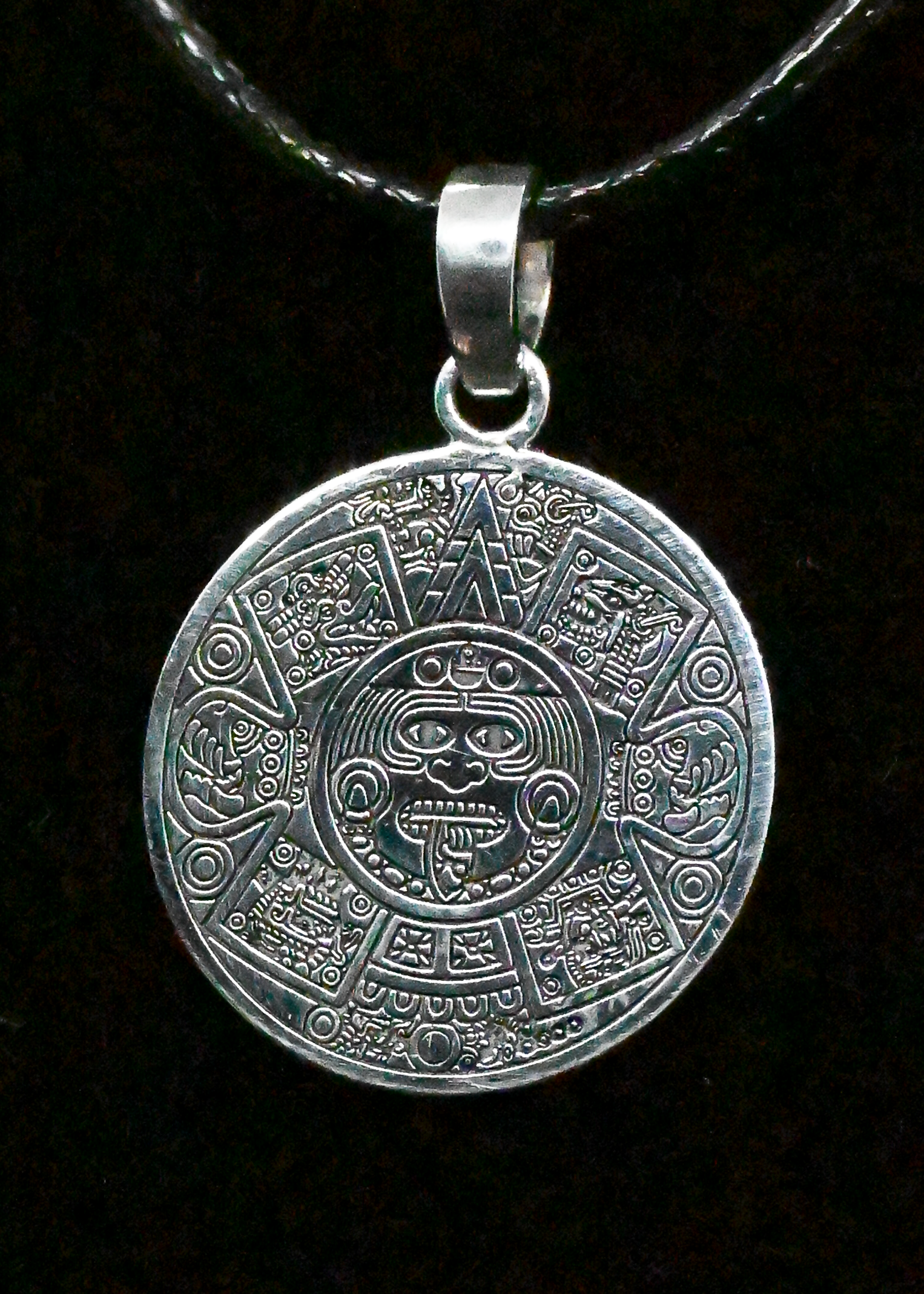 "Aztec" Sterling Silver Chain