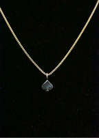 "Spade" Yellow Gold Chain - 14K