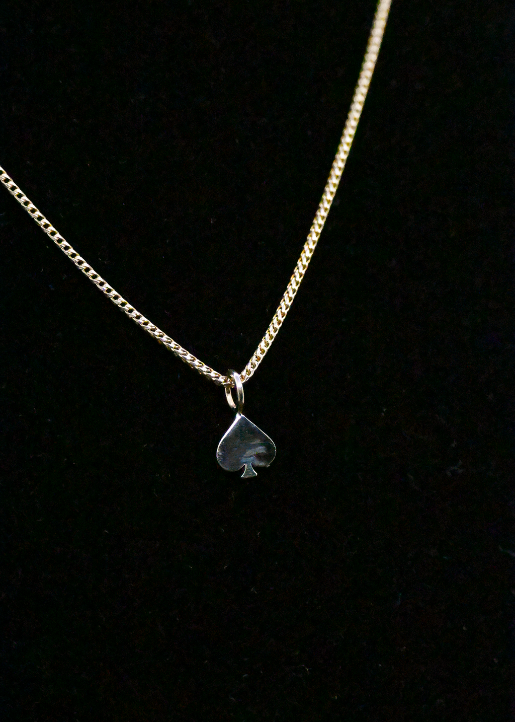 "Spade" Yellow Gold Chain - 14K